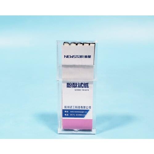 100 strips Phenolphthalein test paper,100 test strips