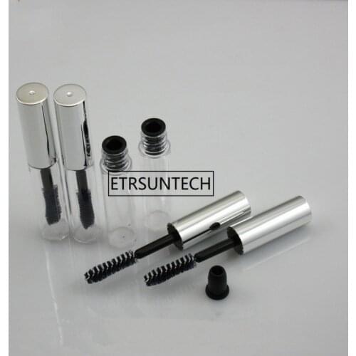 4ML Empty Eyelash brush bottle Mascara Tubes eyelash Cream Vial Liquid Bottle Container Refillable Bottles F20172658