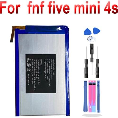 4800mAh 12.24Wh GSP2688142 replacement Battery For fnf five mini 4s 1ICP3/88/142 QKN-011 rechargeable polymer li-ion battery
