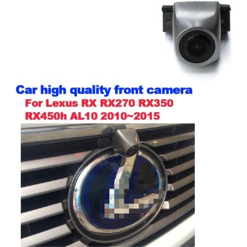 CCD Car Front View Parking Camera Logo Mark Camera For Lexus RX RX270 RX350 RX450h AL10 2010~2015 FULL HD Night Vision CAMERA