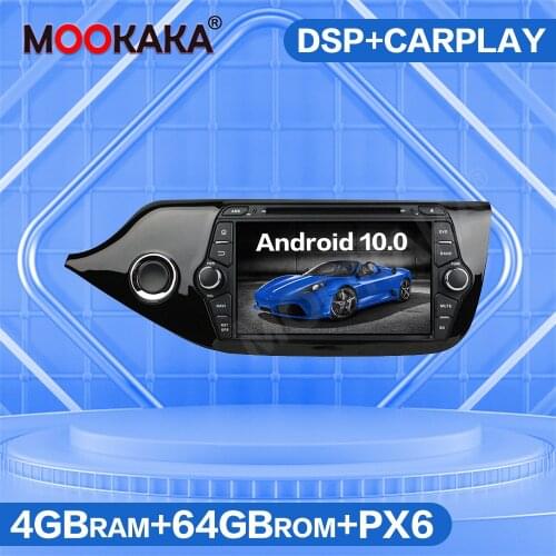 4G SIM LTE Android 10.0 64GB Car Multimedia Player GPS Navigation For KIA CEED JD 2012 - 2018 Audio Auto Radio Stereo Head Unit