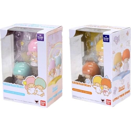 BANDAI Figuarts ZERO Sanrio LittleTwinStars Japanese Anime Character Collection Ornaments