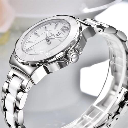 LONGBO Brand Ladies Luxury Elegant Watches Women Fashion Watch 2018 Transparent Skeleton Face Dial Female Clock Relogio Feminino