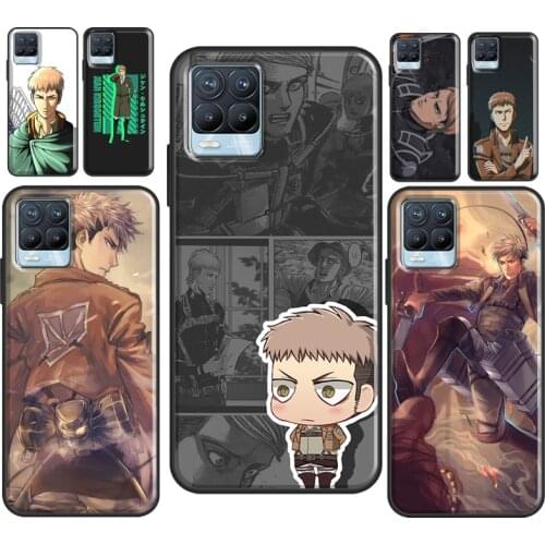 Jean Kirstein Attack on Titan For OPPO Realme 7 8 6 Pro X7 X50 C3 C11 C21 GT Neo Case For OnePlus 9 8 Pro Nord 8T Shell