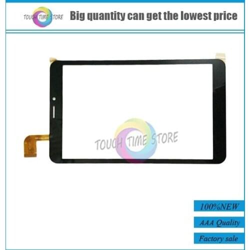 Black Speaker Hole New 8" inch FPC-FC80J211-00 Replacement Tablet Touch Panel Touch Screen Digitizer Glass Sensor Free shipping