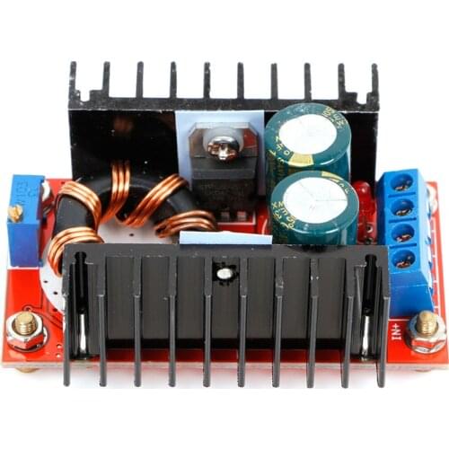 DC-DC Boost Converter 150W 10A 10V-32V to 12V-35V Step Up Power Supply Module qiang