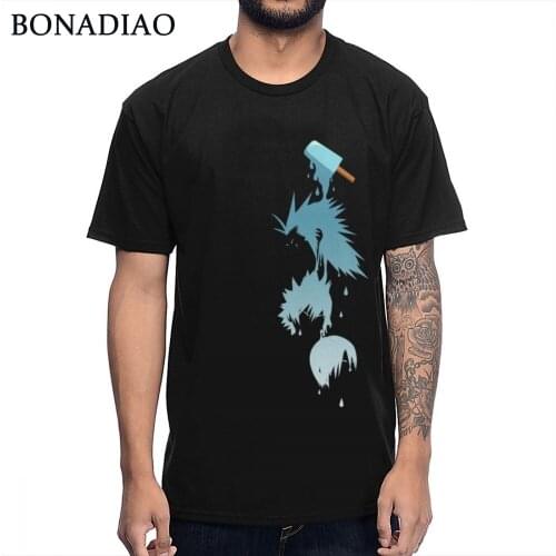 Funny Design Sea Salt Trio Kingdom Hearts Amino T Shirt 2019 New Summer Hip Hop Anime T-shirt