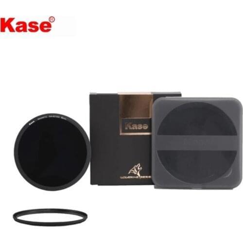 Kase Wolverine Magnetic ND32000 ND64000 Solid Neutral Density Filter With Front Filter Threads
