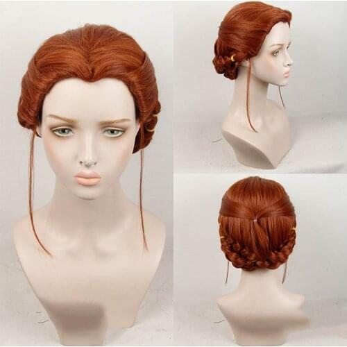 Identity V Doctor Emily Dyer Halloween Brown Cosplay Wig