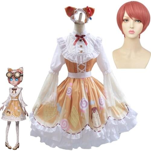 Identity V Cosplay Costume Mechanic Mechanic Tracy Reznik Costume Cosplay Girl Lolita Dress Party Costume Full Set C85C35