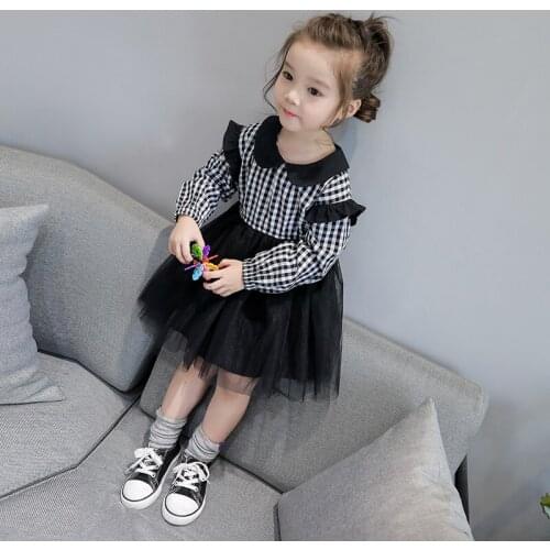 2018 new spring autumn/winter/summer Girls Kids Boys Lace Dress comfortable cute baby Clothes Children Clothing
