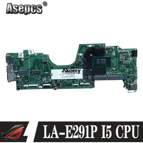 LA-E291P REV 1A MB For Thinkpad YOGA 370 motherboard Mainboard DDR4 CPU SR2EU I5-7200U SR340 I5-7300U 100% Test Ok