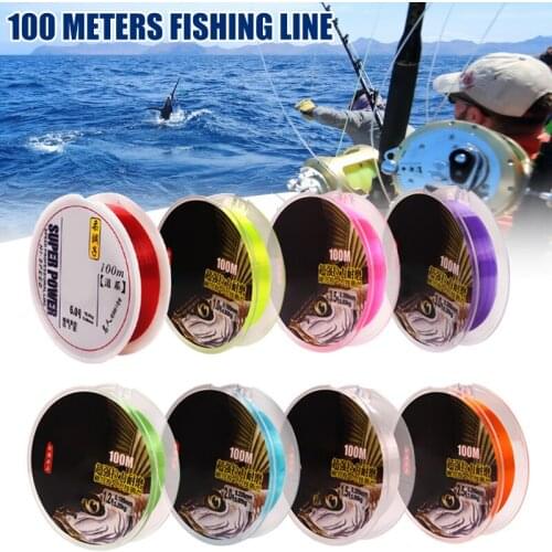 100m Nylon Fishing Line With Super Strength And No Swelling Fishing Line Soft Durable Fishing Parts Pesca Equipamentos