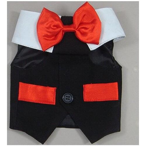 2016 new dogs cats jackets doggy wedding party suit costume pet dog cat spring autumn outwear clothes puppy hoodies coat 1pcs