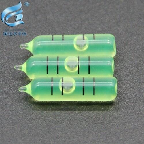Full glass tube horizontal bubble high precision cylindrical level bubble size 5*18mm