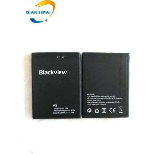 QiAN SiMAi 1PCS New 100% High Quality Blackview A9 Battery For Blackview A9 Mobile Phone + Track Code