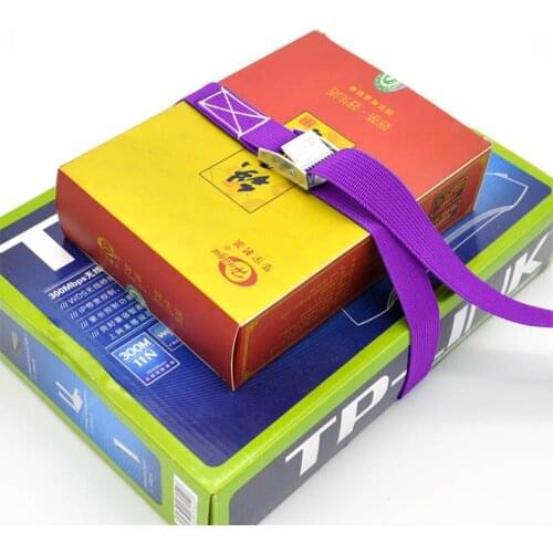 200CM Buckle Tie-Down Belt cargo straps for Car motorcycle bike With Metal Buckle Tow Rope Strong Ratchet Belt for Luggage Bag