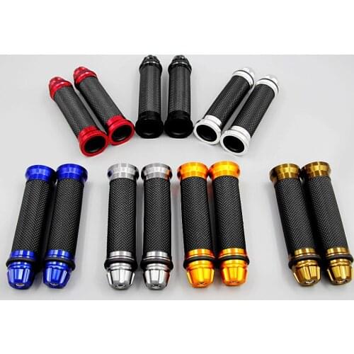 7/8" Handle Bar Hand Grips Fit For Honda CB CBR NSR RVF RVT VFR VTR Motorcycle