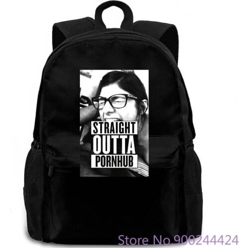 Mia Khalifa Straight Outta New Fashion Mens Man Cloth Pride Of The Creature s backpack