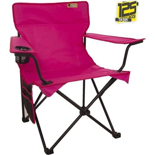 Funky Chaırs V2 Fuchsia Luxury Camping Chair