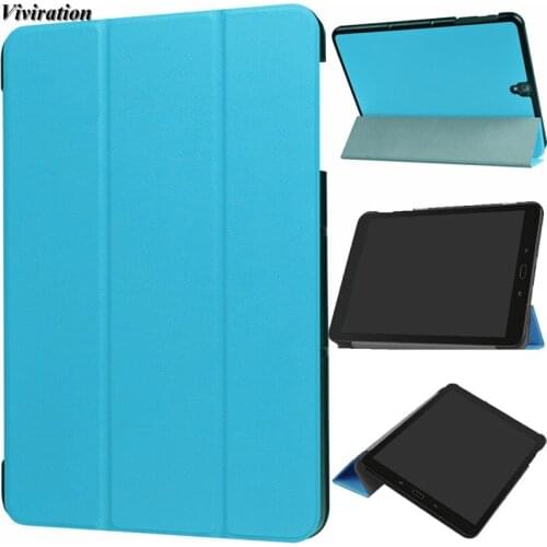 S3 9.7 SM-T820 SM-T825 Tab A 8.0 T350 T355 P350 P355 Folding Folio Case For Samsung T820 S3 9.7 T350 P350 Tab A 8 Inch PU Cover