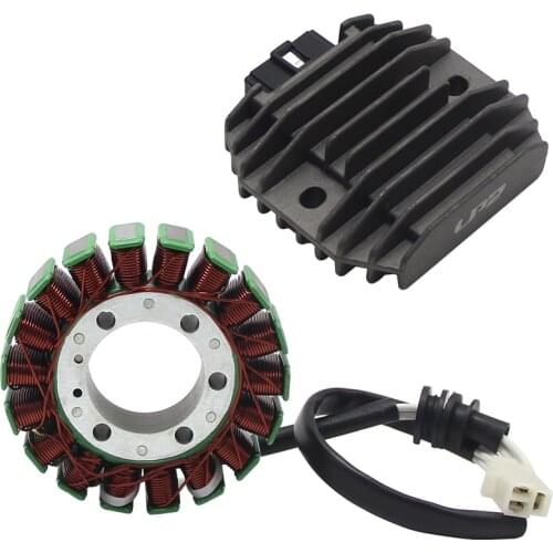 Motorcycle Stator Coil& Regulator Rectifier For Yamaha YZF R6 1999 2000-2002 Champion Limited Edition 4JH-81960-01 5EB-81410-00