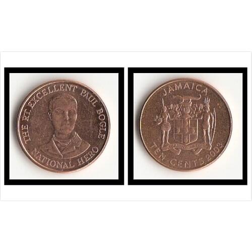 Jamaican 10 cents America Coins Original Rare Coin Commemorative Edition 100% Real
