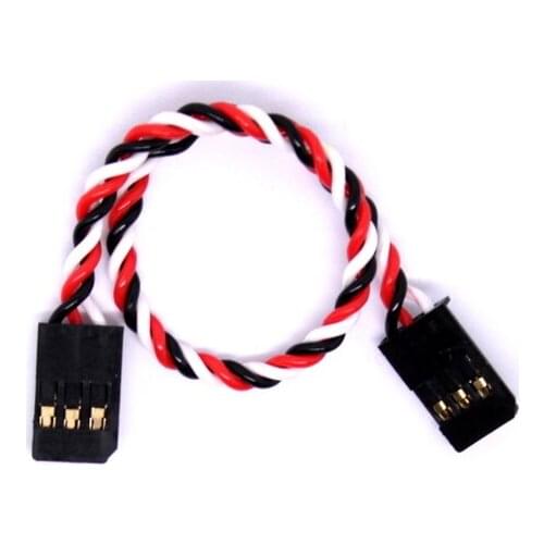 10pcs/lot 60 Core 300mm 500mm 1000mm 30cm 50cm 100cm Servo Extension Cable Lead Cord Wire JR Futaba Plug Flight Control Board