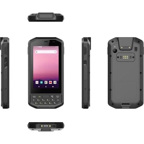 2021 cheapest Factory Supply Android 9.0 4Inch 4G DDR3L 64GB 3.85V/4000MAH Rugged Smart Phone Call Industrial PDA Handheld