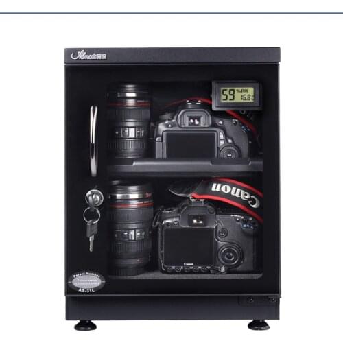 220V Digital Dehumidify Dry Cabinet Box for Lens Camera Equipment Storage Box 30L