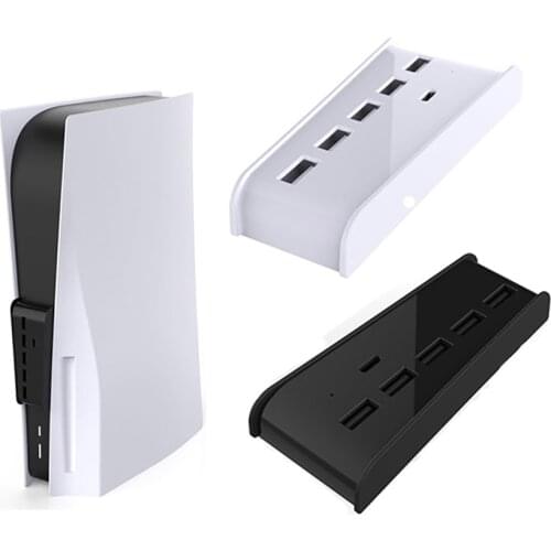 5-Port USB HUB Extension High-speed Transmission Converter for PS5 DE/ UHD Game Console Accessories