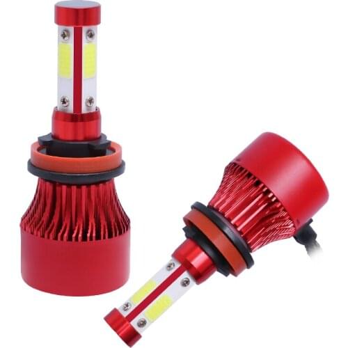 2pcs Car Lights H4 LED H7 12000LM H11 LED Lamp Car Headlight Bulbs H1 H8 H9 9005 9006 HB4 Turbo 12V 6000K LED Motorcycle light