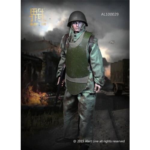 1/6 Action Figures Alert Line boundary AL100029 WWII Soviet assault flame spraying of world war ii soldiers