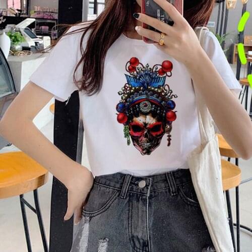 Totoro Studio Ghibli Harajuku Kawaii T Shirt Women Ullzang Miyazaki Hayao Tshirt T-shirt Colorful face mask Tee Female