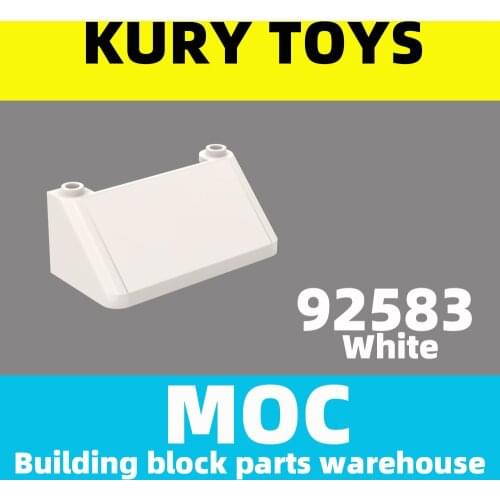 Kury Toys DIY MOC For 92583 Building block parts For Windscreen 3 x 6 x 2 For Door-Window