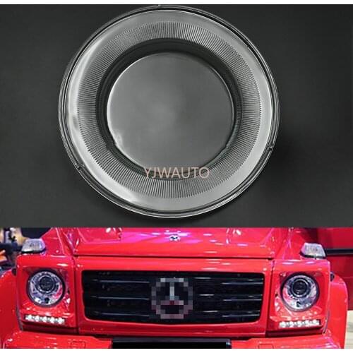 Headlight Cover for Mercedes-Benz W463 G55 G500 G65 2007-2018 Car Headlamp Lens Replacement Auto Shell