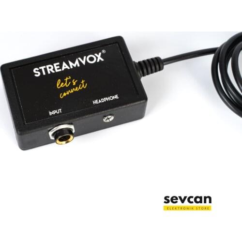 Streamvox Portable Audio Interface For Live Streaming, Compatible All Phones And Tablets - Live Stream Audio Sound Card Support