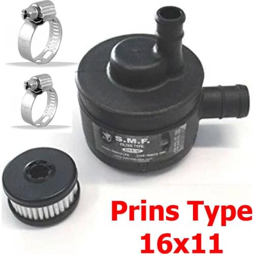 Prins Type LPG CNG GPL Filter 16mm x 11mm Silverline VSI-1 VSI-2