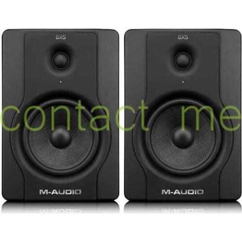 40W 5 inch BX5 D2 professional monitor speakers, SNR above 100dB, Sensitivity 85mV，frequency response 56Hz -20kHz