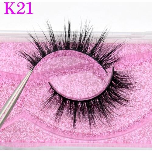 Visofree Eyelashes 3D Mink Lashes natural handmade volume soft lashes long eyelash extension real mink eyelash for makeup K21