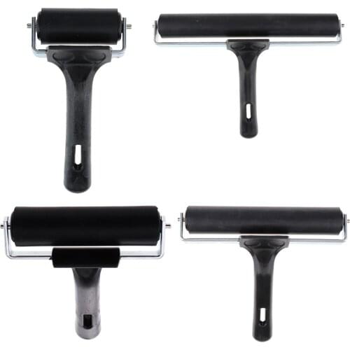 Rubber Blocks Printing Brayer Roller Brush for Art Crafts Tool