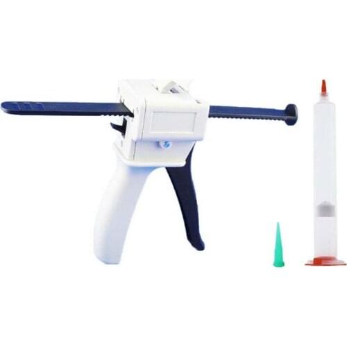 Manually Single Liquid Glue Gun 55cc Common 1pcs+55cc Cones 1pcs+Dispensing Tips 1pcs