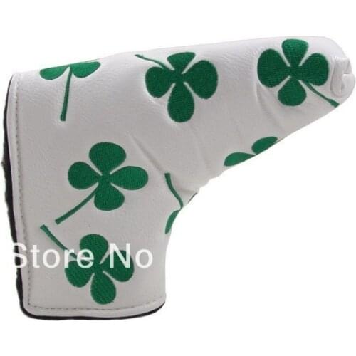 High Quality Golf White Green Clover Putter Covers For Golf Scotty Cameron Newport Putters