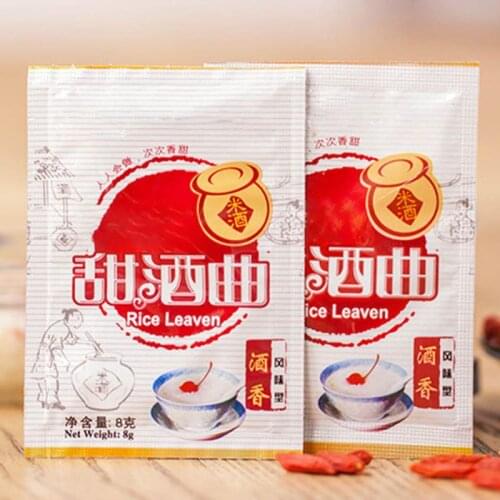 5 Packs Chinese Rice Wine Fermentation Starter Leaven Powder Flavor Making Brew