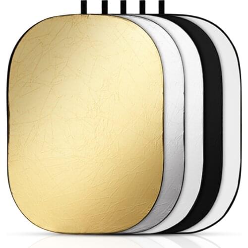 CY 60x90cm 24''x35'' 5 in 1 Multi Disc Photography Studio Photo Oval Collapsible Light Reflector handhold portable photo disc