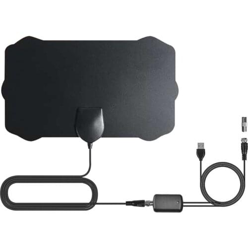 4K Digital HDTV Aerial Indoor Amplified Antenna 1280 Miles Range for Life Local Channels Broadcast