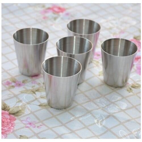 FREE SHIPPING MINI Stainless steel cup Designed for hip flask