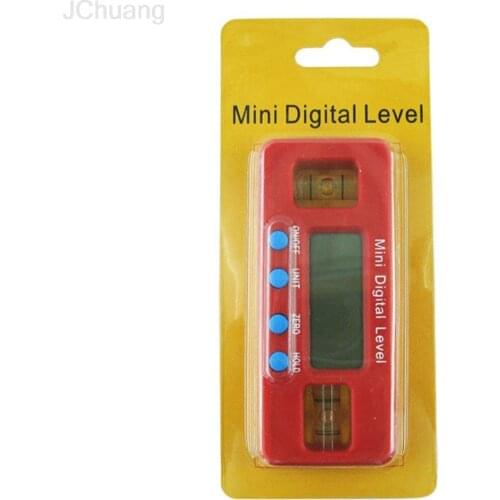 360 Degree Mini Digital Protractor Angle Finder Electronic Level Inclinometer With Magnetic Bottom Angle Measuring Tool