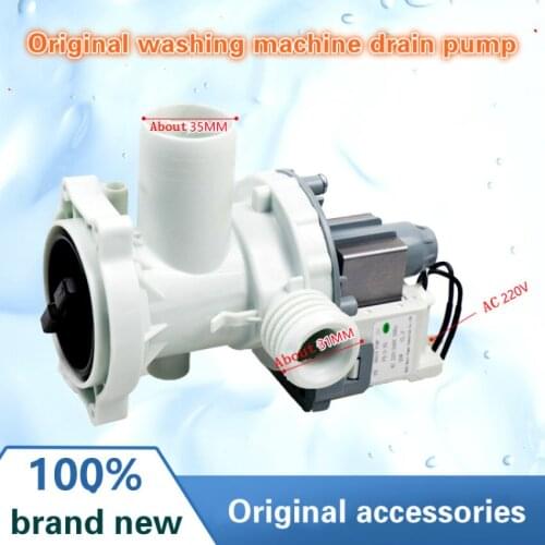 For Haier drum washing machine XQG70-1011/XQG60-1000J/1011W drain pump valve motor pump