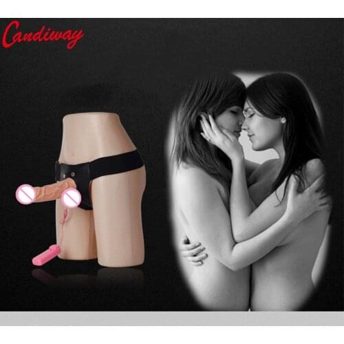 Perfect Partner Vibrating Strap-On silicone Realistic dildo Vagina Plug masturbation Insertable penis sex toys for lesbian